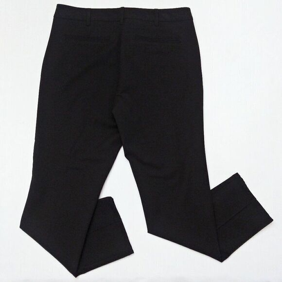 NEW YORK & COMPANY Stretch Dress Pants 7th Avenue Runway Fit Slacks Black 8 NWT - Picture 4 of 9